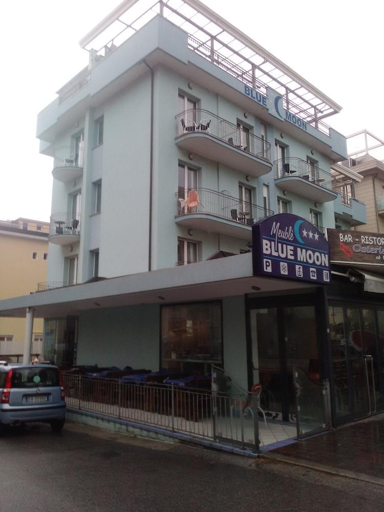 Hotel Blue Moon Rímini Exterior foto